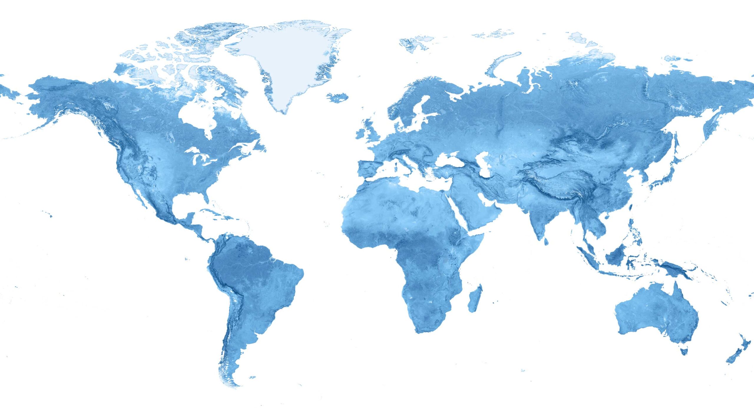 World map showing Page & Jones partner coverage
